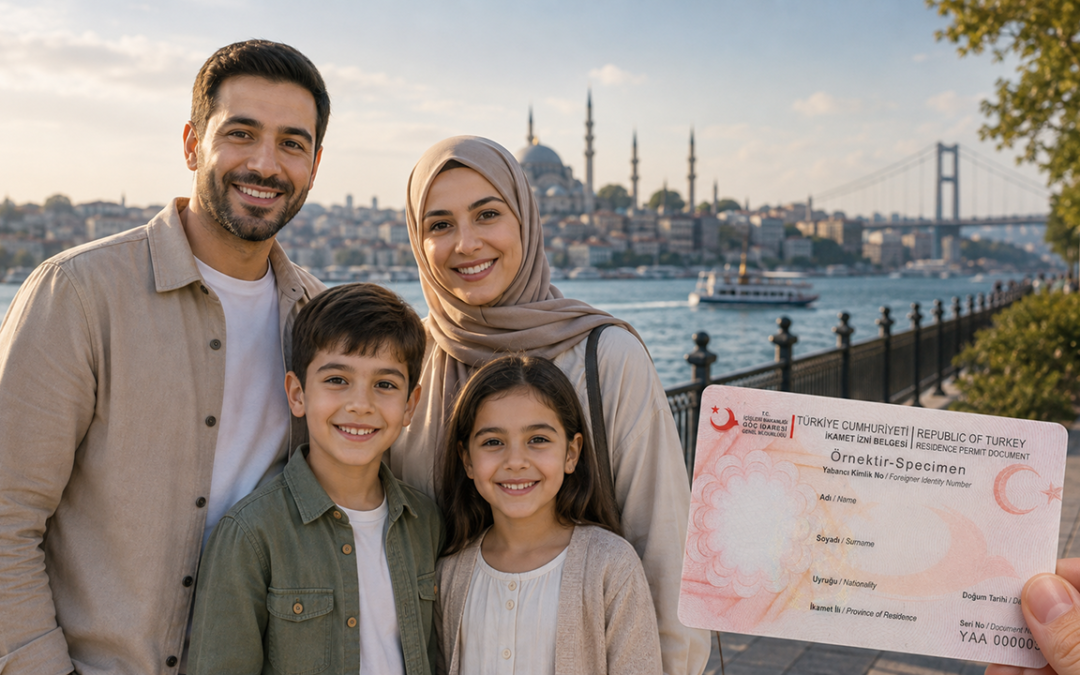 الإقامة العائلية في تركيا: كل ما تحتاج معرفته عنها!