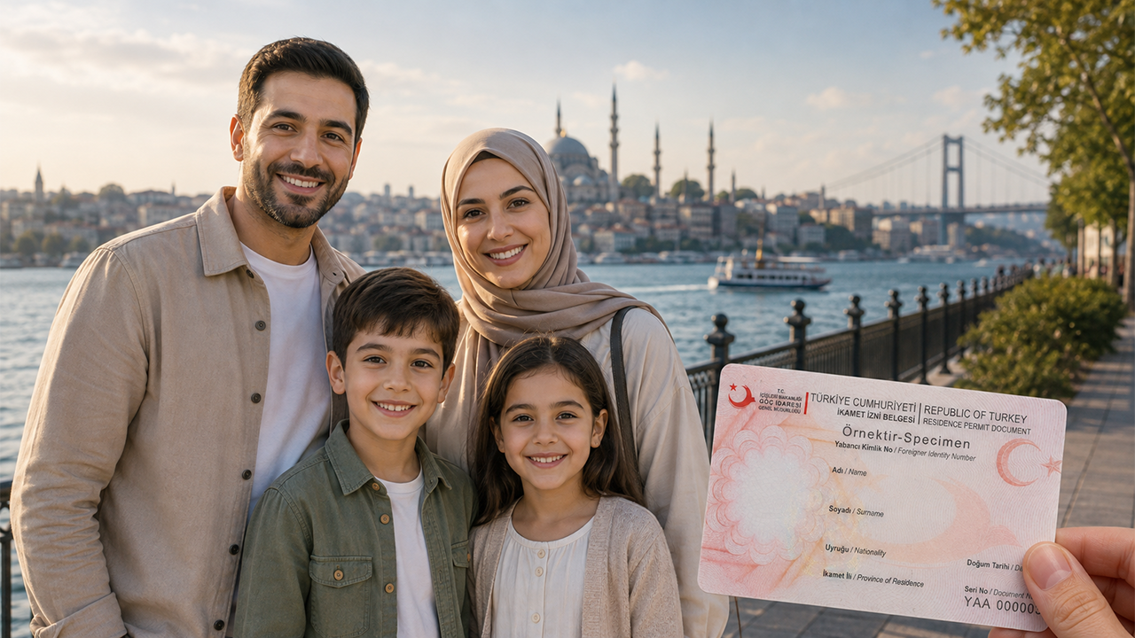 الإقامة العائلية في تركيا